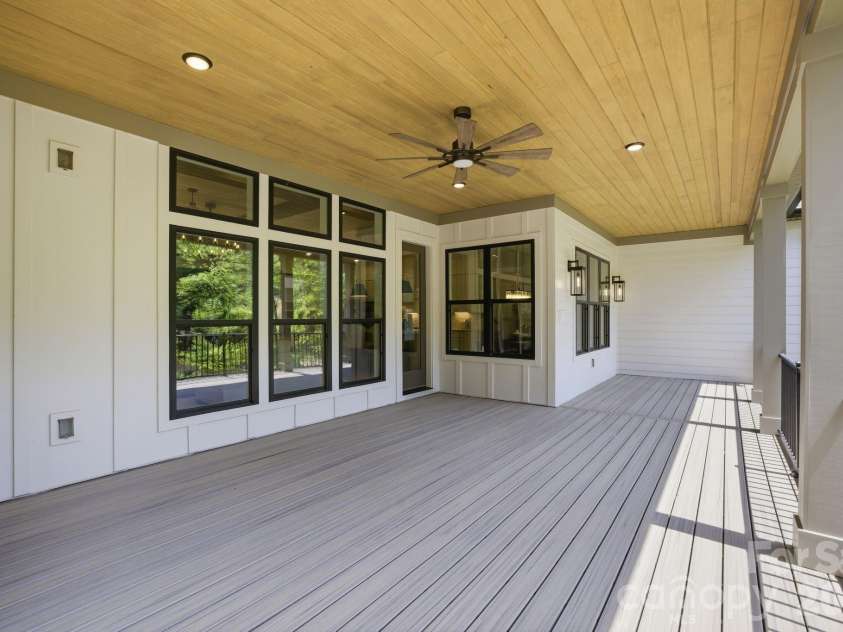 8321 Long Island Road, Catawba, NC 28609.  MLS# CAR4375313, YatesRealty ID 17840. Rear Covered Deck 