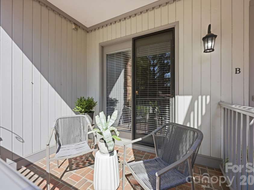 2440 Selwyn Avenue, Charlotte, NC 28209.  MLS# CAR4372591, YatesRealty ID 17843. Relax on your Private terrace