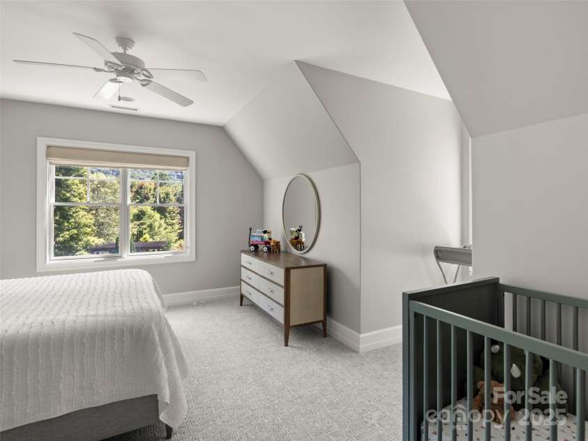 62 Running Creek Trail, Arden, NC 28704.  MLS# CAR4299725, YatesRealty ID 1785. Third bedroom with window alcove - perfect for a reading area or desk. 