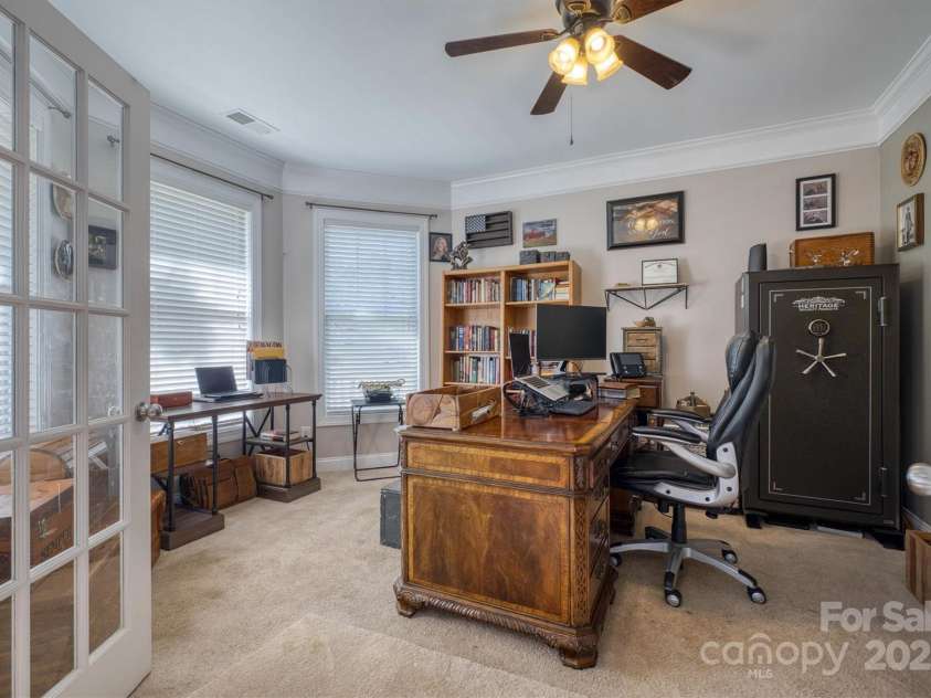 139 Autumn Grove Lane, Mooresville, NC 28115.  MLS# CAR4245679, YatesRealty ID 17852. Office on main level