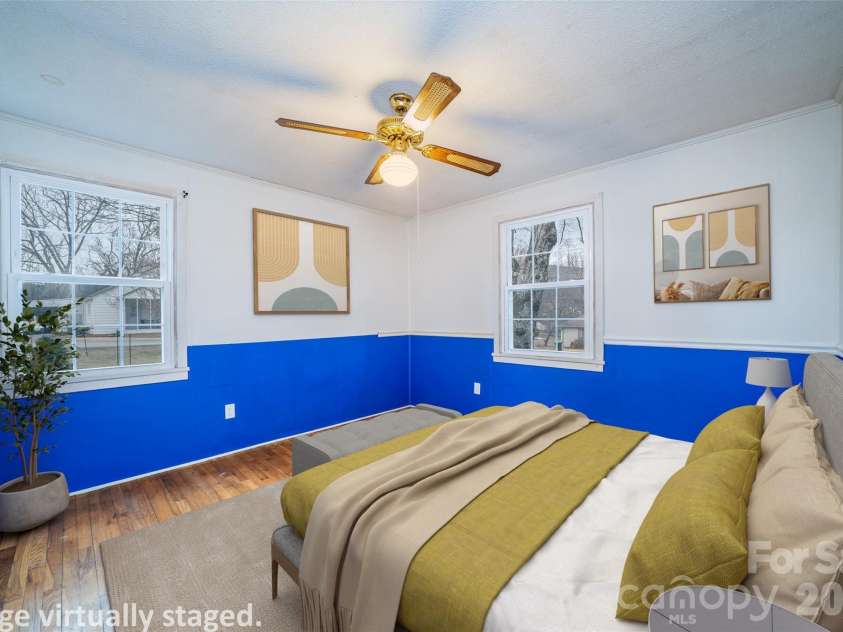 52 Miller Street, Columbus, NC 28722.  MLS# CAR4316824, YatesRealty ID 17852. Bedroom 1 virtually staged