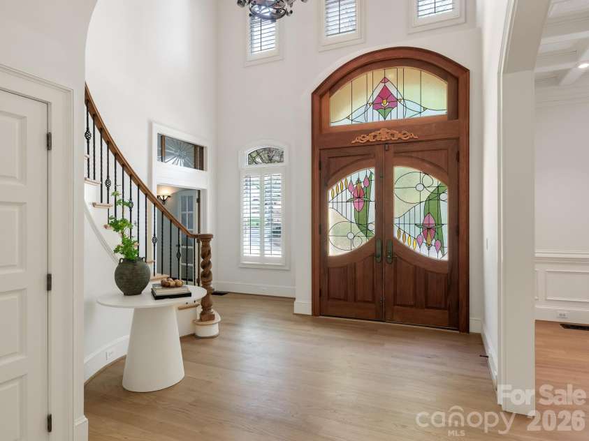 9505 Greyson Ridge Drive, Charlotte, NC 28277.  MLS# CAR4355781, YatesRealty ID 17855. Foyer 