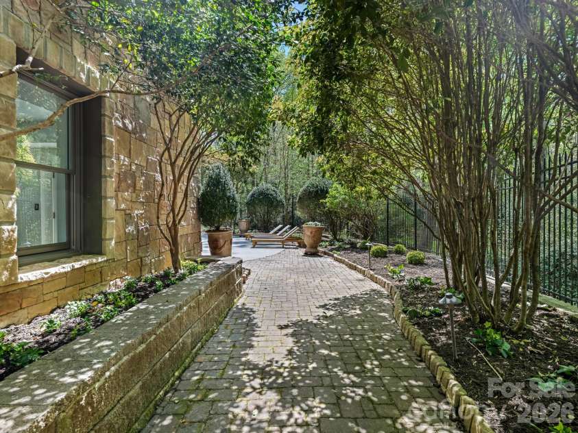 9505 Greyson Ridge Drive, Charlotte, NC 28277.  MLS# CAR4355781, YatesRealty ID 17855. Rear Yard 