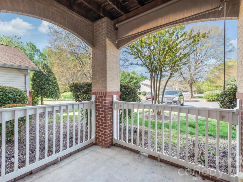 16439 Golden River Lane, Charlotte, NC 28277.  MLS# CAR4360142, YatesRealty ID 17856. Covered Patio