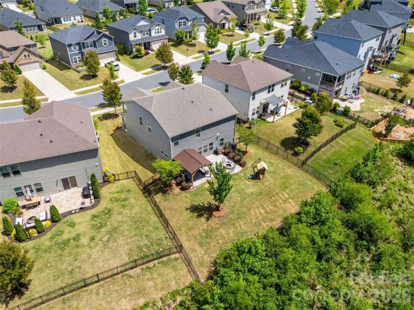 1041 Amberley Crossing Drive, Belmont, NC 28012.  MLS# CAR4373744, YatesRealty ID 17861. View from above!