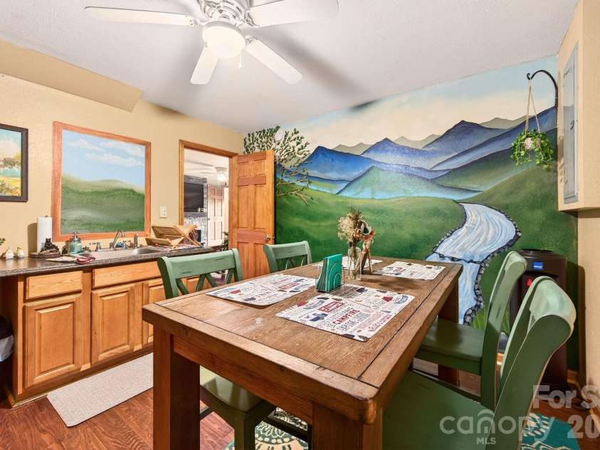 8 Blue Sky Drive, Leicester, NC 28748.  MLS# CAR4359937, YatesRealty ID 17871. Lower Level Living