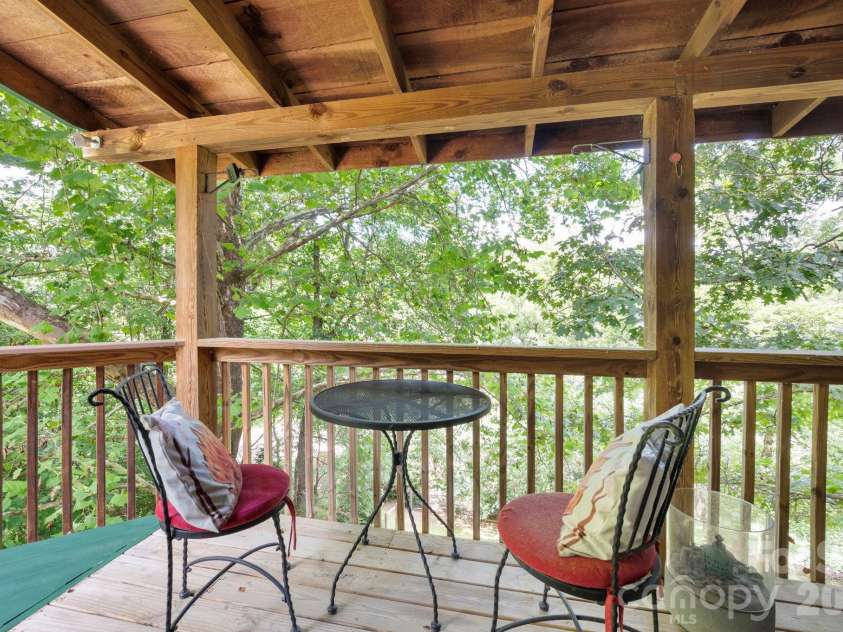 8 Blue Sky Drive, Leicester, NC 28748.  MLS# CAR4359937, YatesRealty ID 17871. Several Outdoor Areas for Entertaining