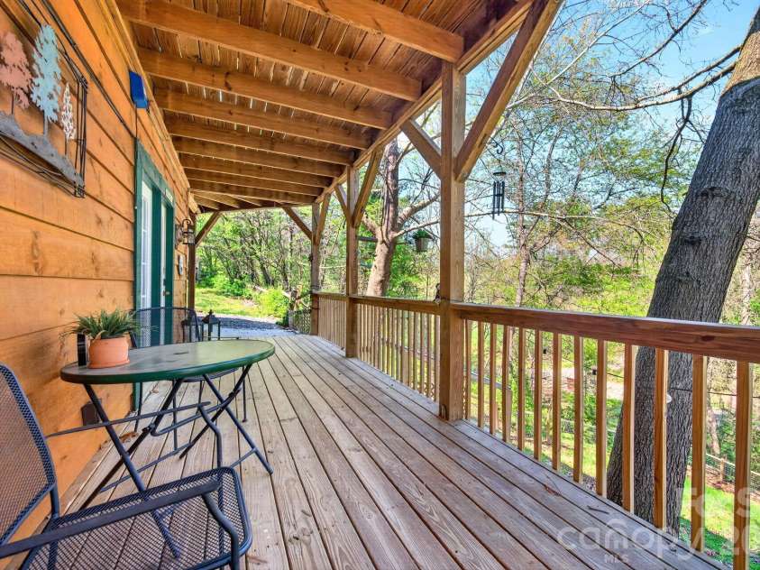 8 Blue Sky Drive, Leicester, NC 28748.  MLS# CAR4359937, YatesRealty ID 17871. Two private decks