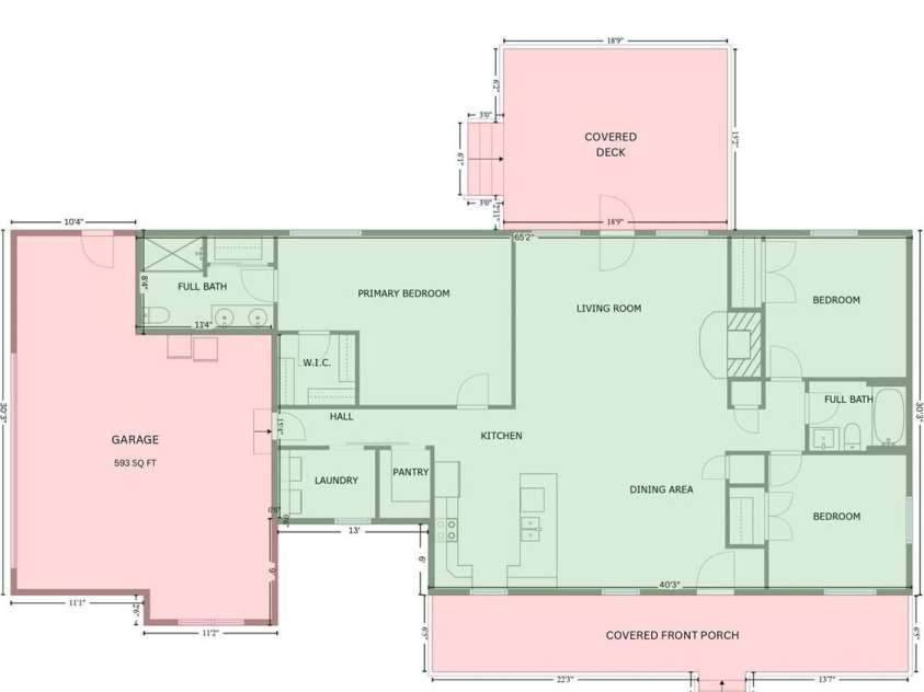 4916 Ritchie Road, Lincolnton, NC 28092.  MLS# CAR4256508, YatesRealty ID 17876. Floor plan