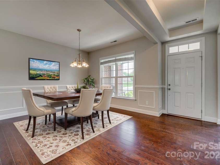 4926 Trayton Avenue, Gastonia, NC 28056.  MLS# CAR4250223, YatesRealty ID 17879. Virtually Staged Dining Room
