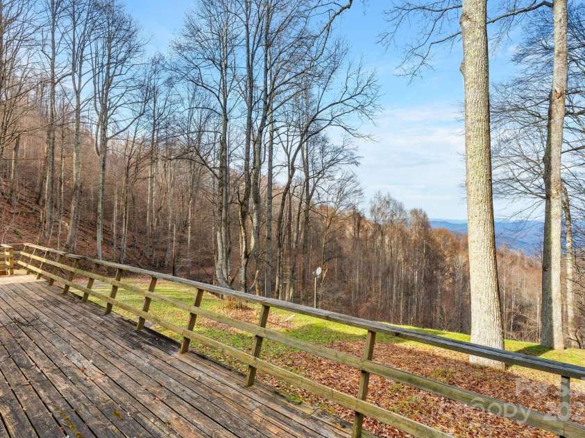 2650 Secluded Valley Road, Marshall, NC 28753.  MLS# CAR4324668, YatesRealty ID 1788. Front Deck