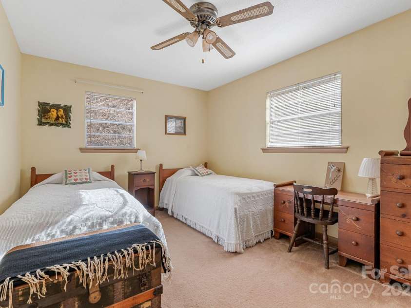 2650 Secluded Valley Road, Marshall, NC 28753.  MLS# CAR4324668, YatesRealty ID 1788. Main level bedroom