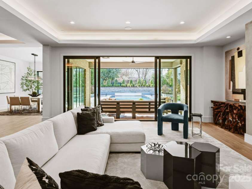 2103 Cortelyou Road, Charlotte, NC 28211.  MLS# CAR4214661, YatesRealty ID 17880. Rear View Shot 