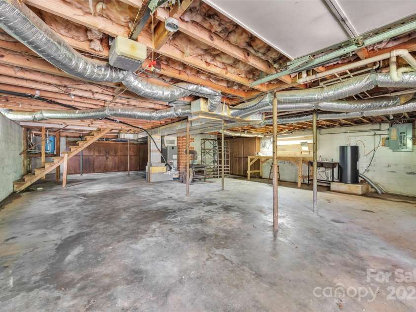 1770 NC 90 Highway, Taylorsville, NC 28681.  MLS# CAR4258043, YatesRealty ID 17885. Basement w/ storage