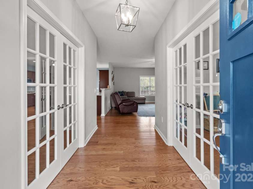 1230 Long Creek Lane, Salisbury, NC 28146.  MLS# CAR4258339, YatesRealty ID 17887. Generous 9ft ceilings and hardwood floors throughout.