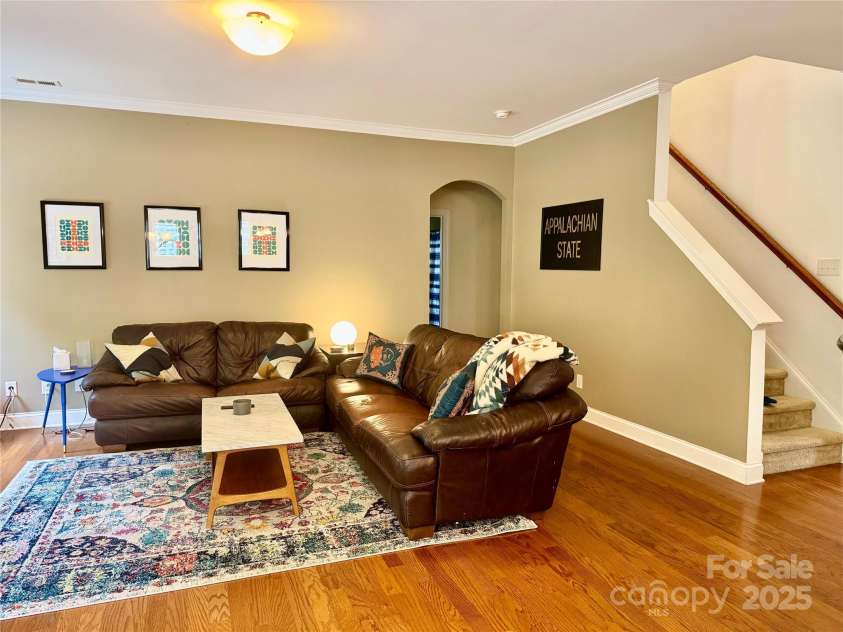 3678 Privette Road, Matthews, NC 28104.  MLS# CAR4258856, YatesRealty ID 17890. Family room