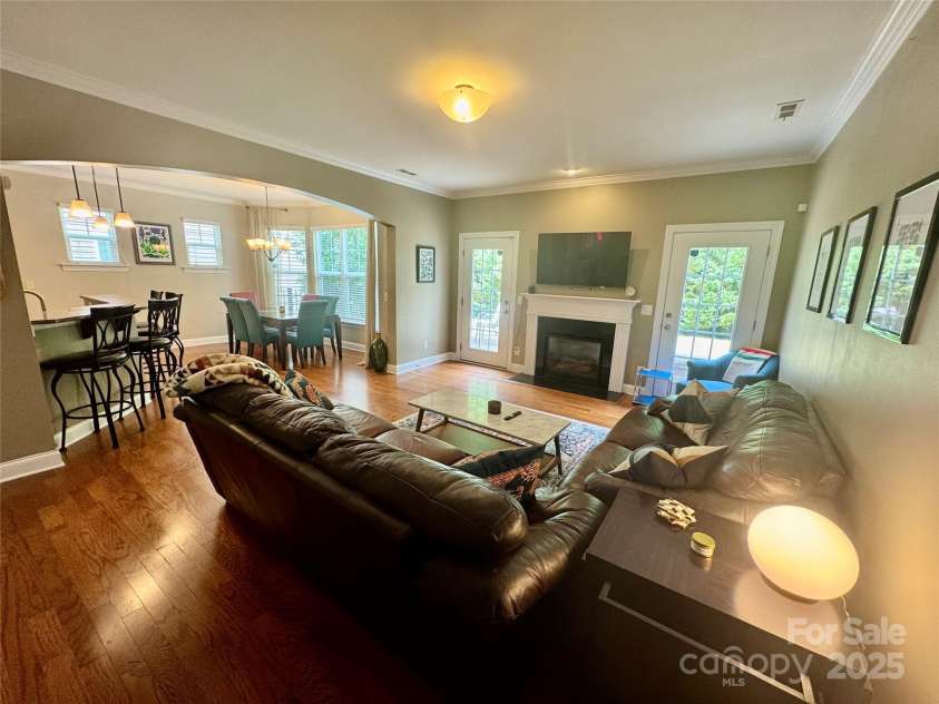 3678 Privette Road, Matthews, NC 28104.  MLS# CAR4258856, YatesRealty ID 17890. Open main level