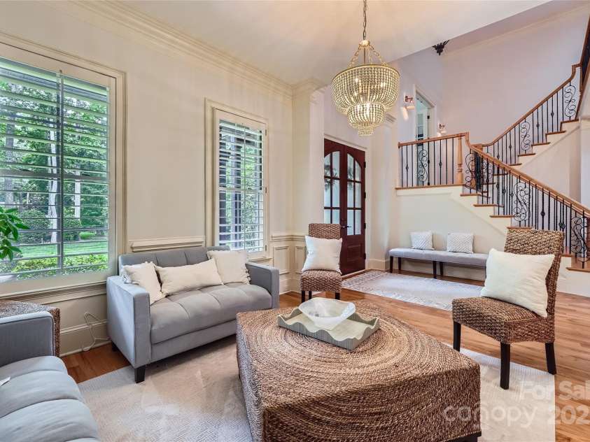 1056 James Madison Drive, Matthews, NC 28104.  MLS# CAR4260538, YatesRealty ID 17891. Formal dining room