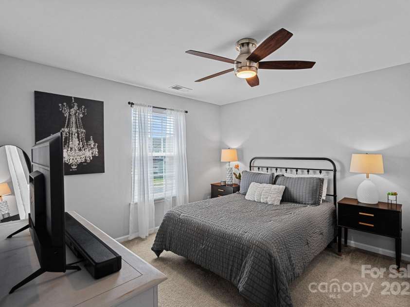 7331 Millstone Circle, Concord, NC 28025.  MLS# CAR4261579, YatesRealty ID 17892. Secondary Bedroom #2