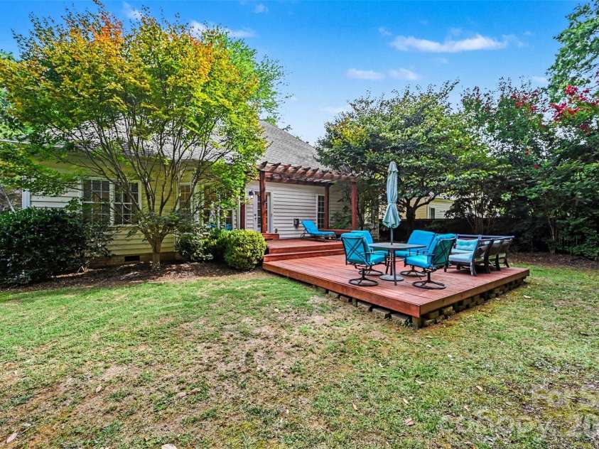 1109 Moray Court, Charlotte, NC 28211.  MLS# CAR4406142, YatesRealty ID 17896. Backyard