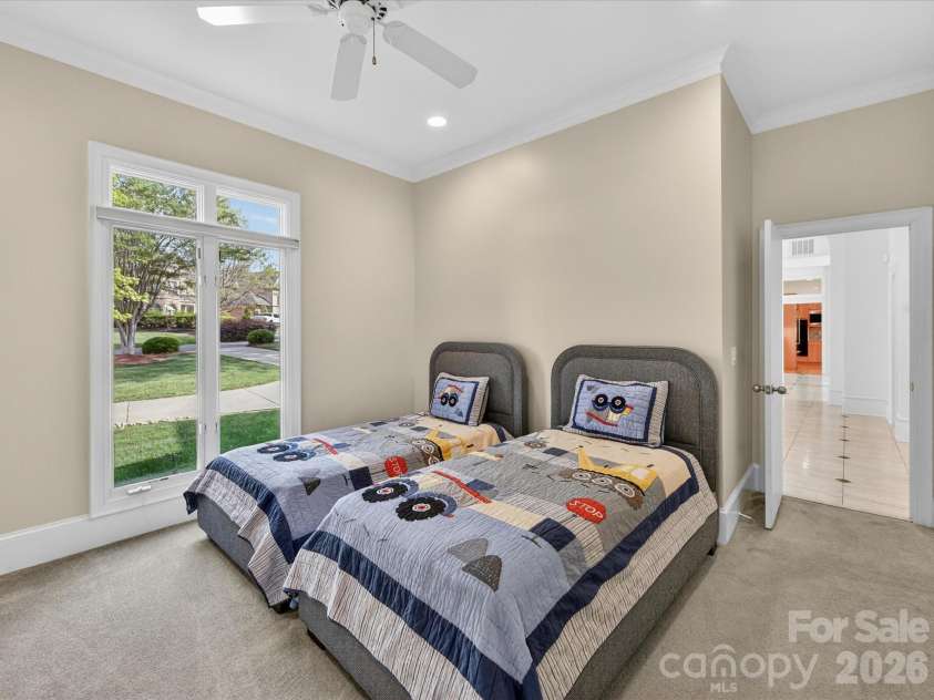 15615 McCullers Court, Charlotte, NC 28277.  MLS# CAR4367013, YatesRealty ID 17898. Bedroom 2 on main level