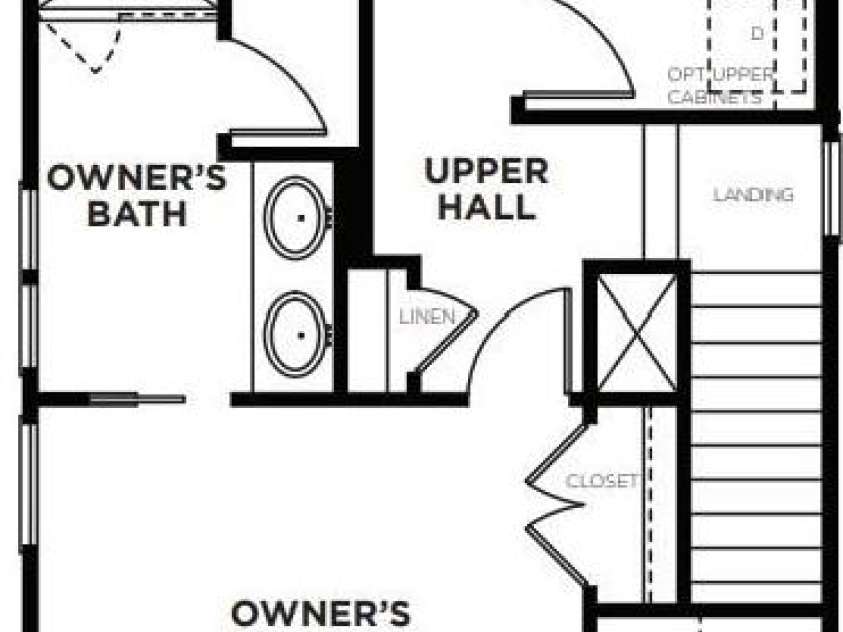 421 Delburg Mill Alley Drive, Davidson, NC 28036.  MLS# CAR4214101, YatesRealty ID 17906. Upper Level