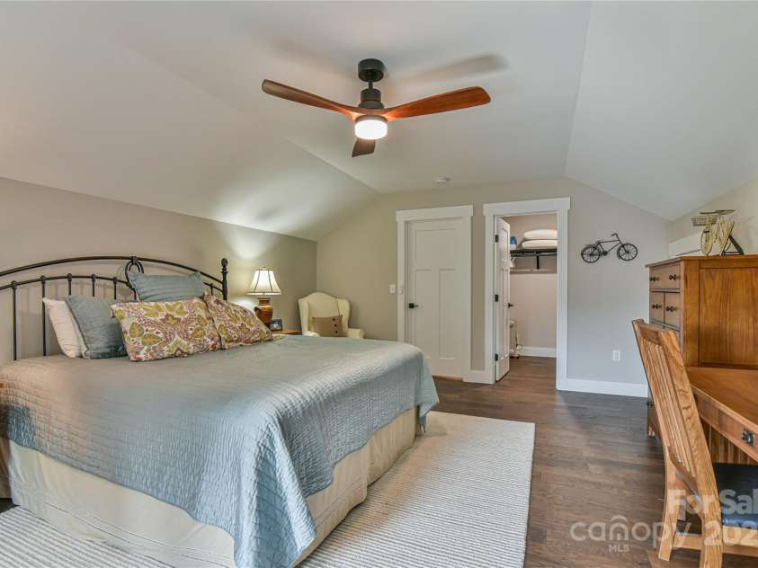 310 Portmanvilla Road, Black Mountain, NC 28711.  MLS# CAR4247899, YatesRealty ID 17910. 2nd large bedroom upstairs