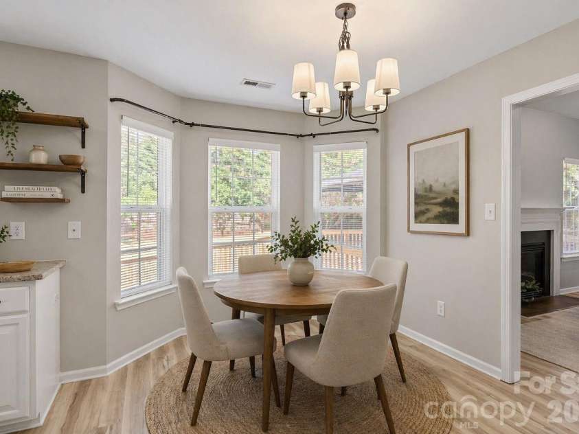 417 Deerfield Drive, Mount Holly, NC 28120.  MLS# CAR4374640, YatesRealty ID 17914. Virtually Staged