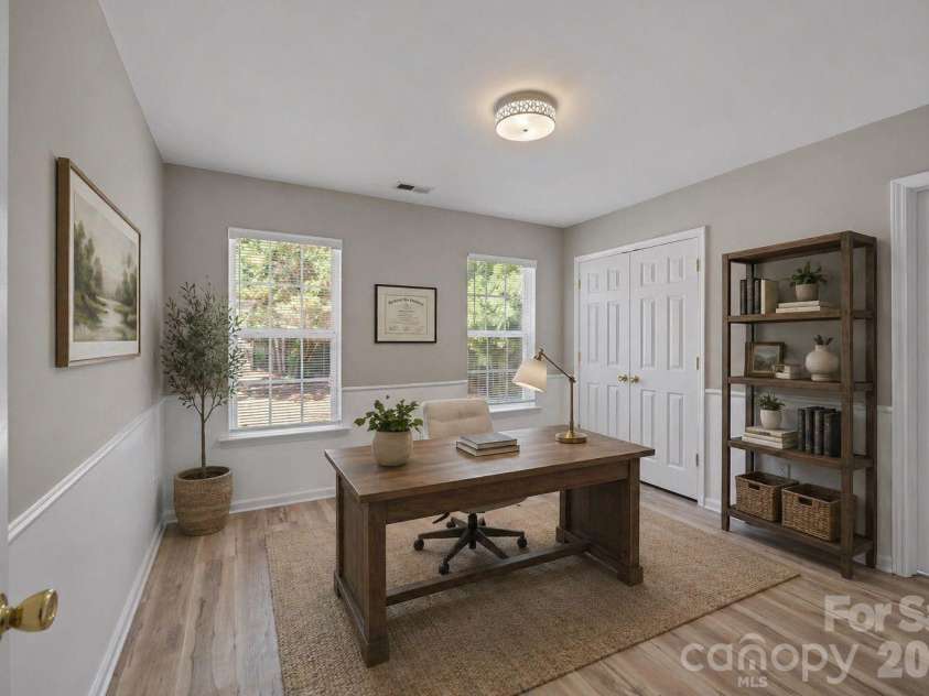 417 Deerfield Drive, Mount Holly, NC 28120.  MLS# CAR4374640, YatesRealty ID 17914. Virtually Staged