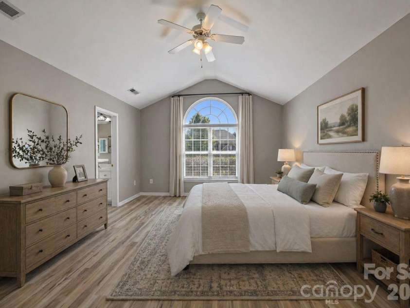 417 Deerfield Drive, Mount Holly, NC 28120.  MLS# CAR4374640, YatesRealty ID 17914. Virtually Staged