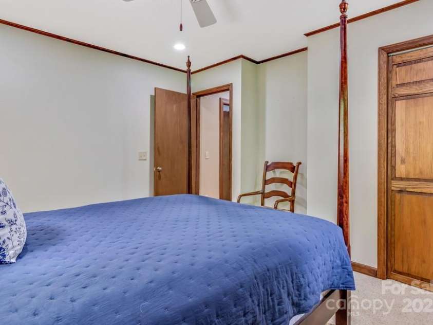 609 Haven Drive, Saluda, NC 28773.  MLS# CAR4247056, YatesRealty ID 17919. 2nd Bedroom first floor