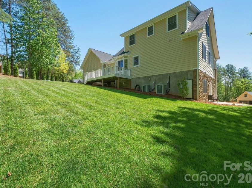 321 Winding Creek Drive, Morganton, NC 28655.  MLS# CAR4361242, YatesRealty ID 17922. Back view