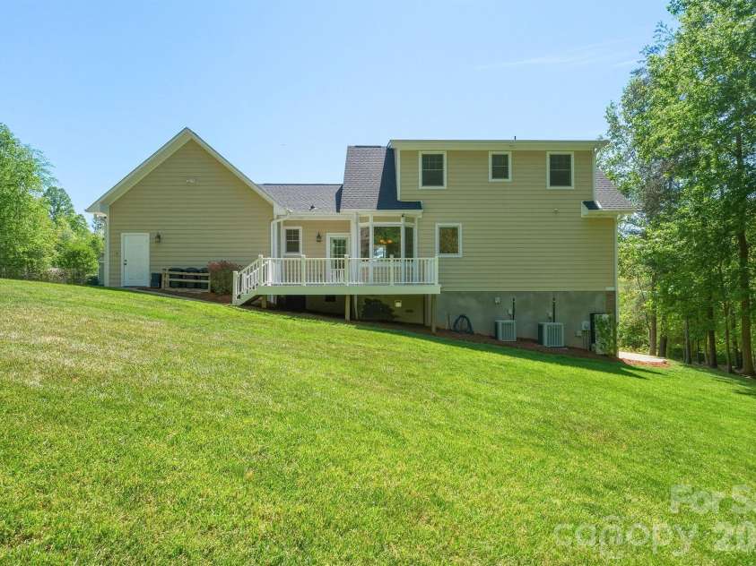 321 Winding Creek Drive, Morganton, NC 28655.  MLS# CAR4361242, YatesRealty ID 17922. Back view