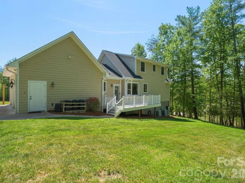 321 Winding Creek Drive, Morganton, NC 28655.  MLS# CAR4361242, YatesRealty ID 17922. Back view