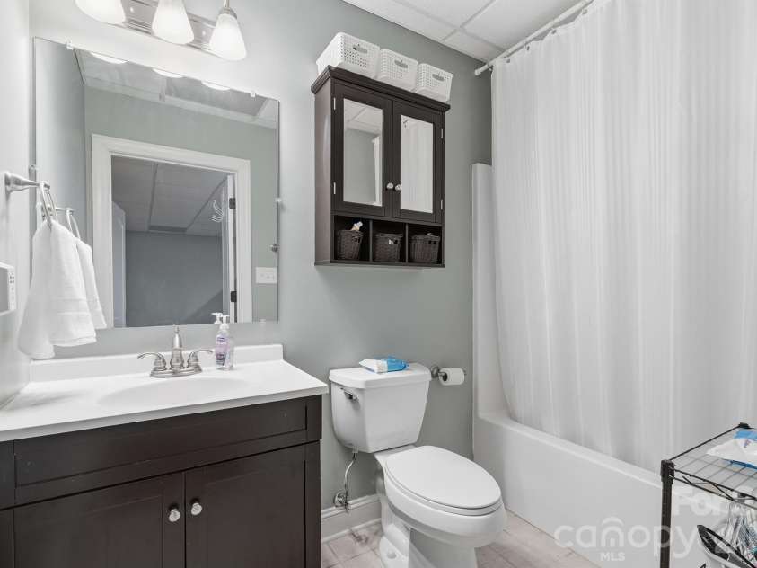 321 Winding Creek Drive, Morganton, NC 28655.  MLS# CAR4361242, YatesRealty ID 17922. Bathroom basement