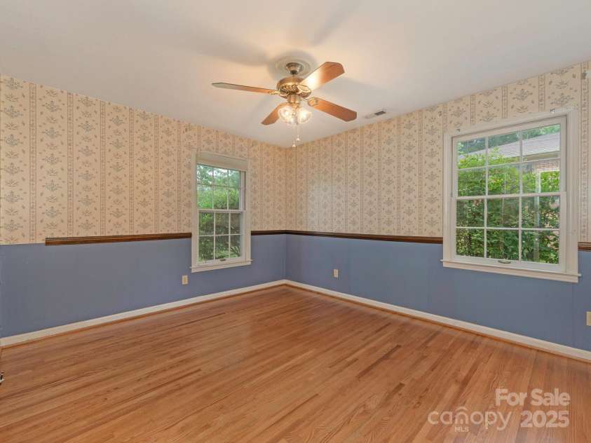 3408 Oak Tree Trail, Matthews, NC 28105.  MLS# CAR4267808, YatesRealty ID 17929. Third spacious bedroom