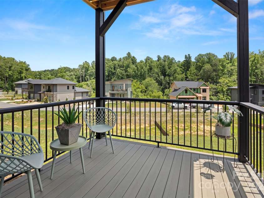 303 Iron Ridge Loop, Asheville, NC 28806.  MLS# CAR4151239, YatesRealty ID 1793. Lower Level Walk Out to Covered Deck