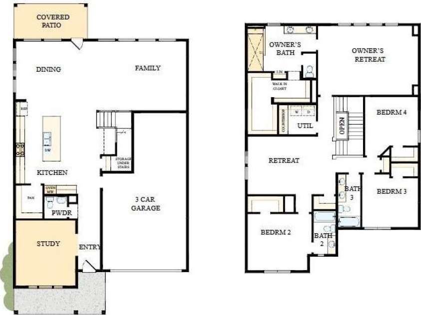 356 Portree Street, Rock Hill, SC 29732.  MLS# CAR4342039, YatesRealty ID 17935. Floorplan