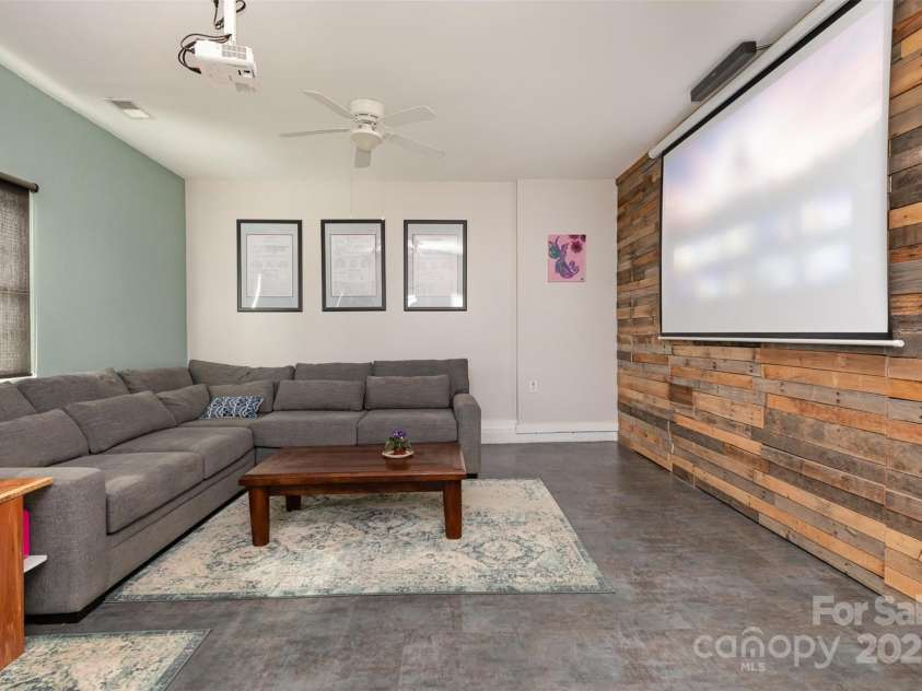 206 Summey Barker Drive, Dallas, NC 28034.  MLS# CAR4251628, YatesRealty ID 17936. Media Room