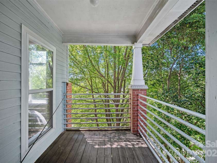 2625 5th Street, Charlotte, NC 28204.  MLS# CAR4263472, YatesRealty ID 17940. Balcony 1