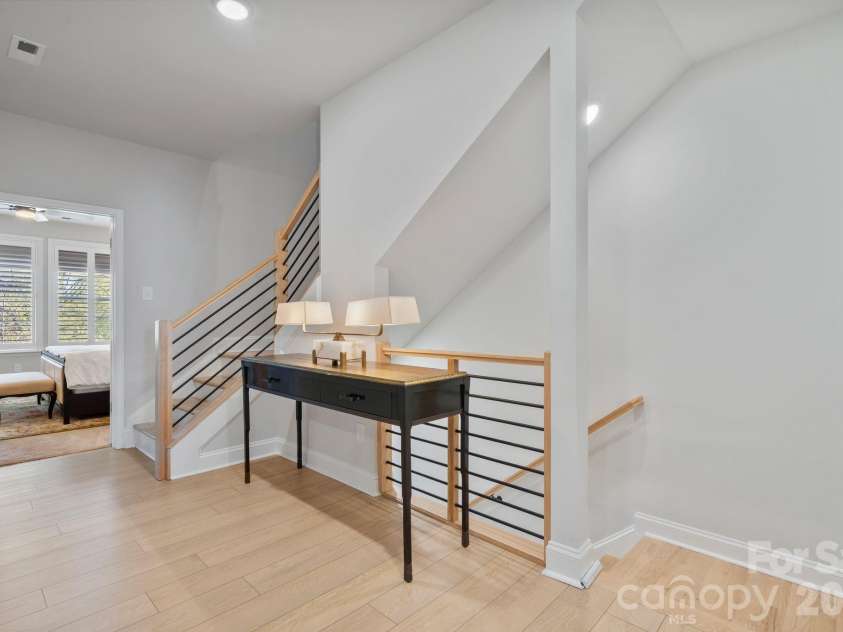 9043 Charles Francis Lane, Cornelius, NC 28031.  MLS# CAR4360316, YatesRealty ID 17944. 2nd floor landing