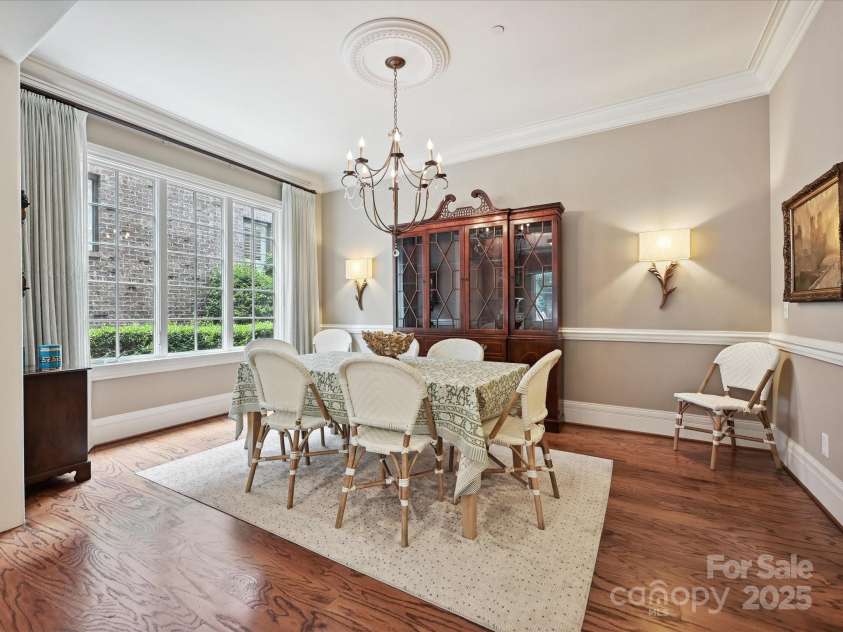 6128 Fletcher Circle, Charlotte, NC 28226.  MLS# CAR4259119, YatesRealty ID 17948. Formal Dining Room