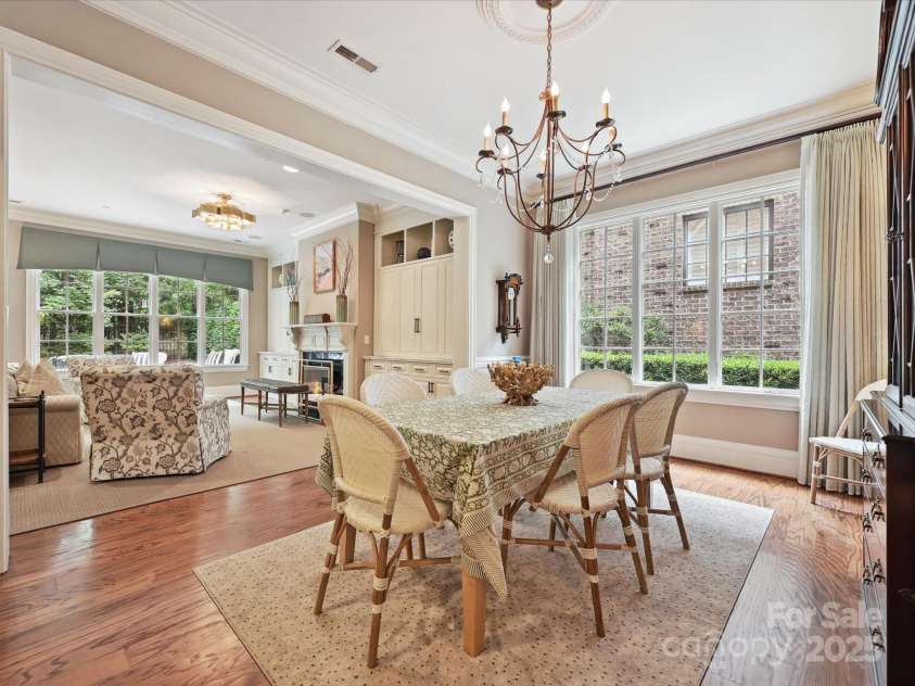 6128 Fletcher Circle, Charlotte, NC 28226.  MLS# CAR4259119, YatesRealty ID 17948. Formal Dining Room