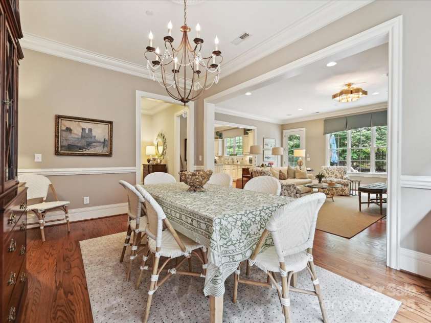 6128 Fletcher Circle, Charlotte, NC 28226.  MLS# CAR4259119, YatesRealty ID 17948. Formal Dining Room