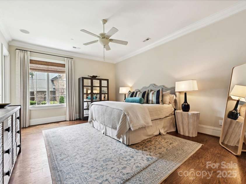 6128 Fletcher Circle, Charlotte, NC 28226.  MLS# CAR4259119, YatesRealty ID 17948. Primary Bedroom
