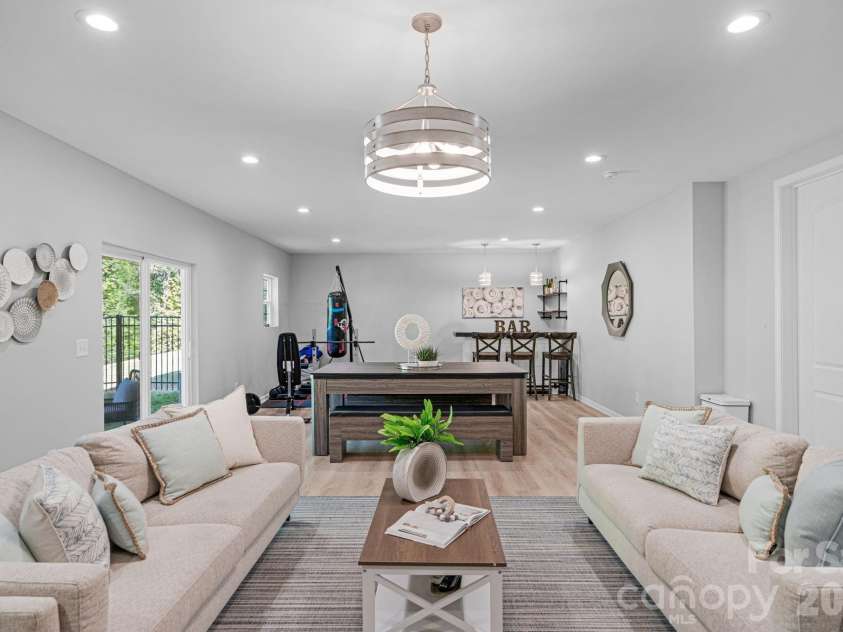 5000 Lily Pond Circle, Waxhaw, NC 28173.  MLS# CAR4369036, YatesRealty ID 17954. Finished basement