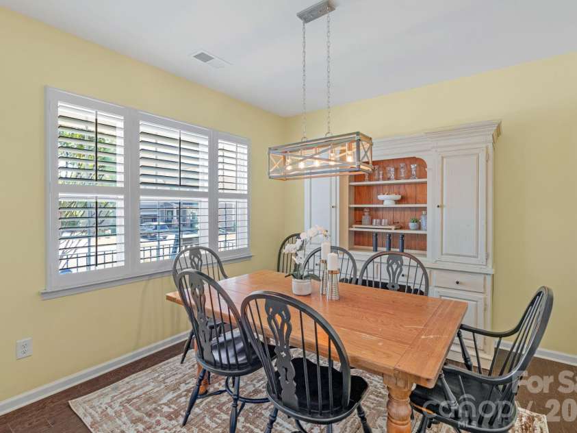 5000 Lily Pond Circle, Waxhaw, NC 28173.  MLS# CAR4369036, YatesRealty ID 17954. Formal dining room
