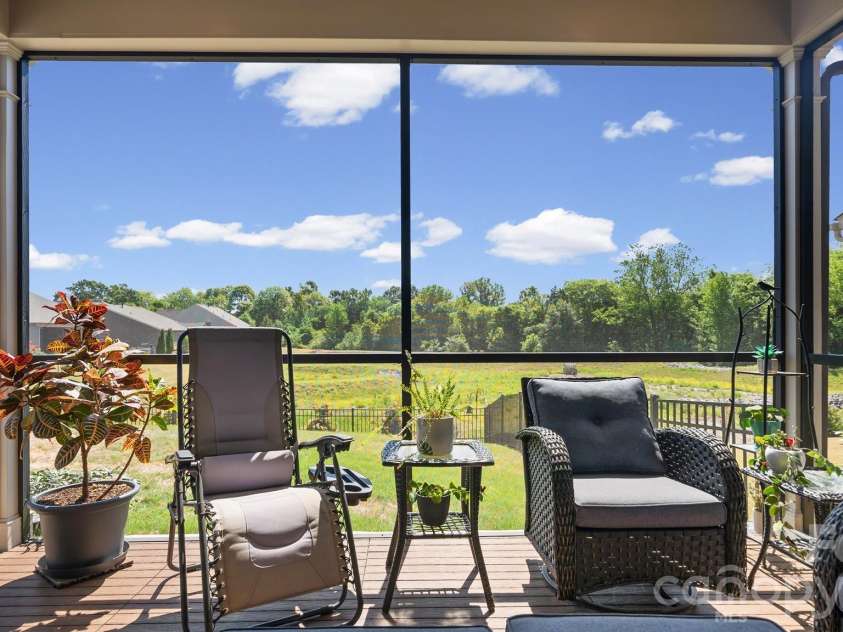 2017 Grove Place, Fort Mill, SC 29715.  MLS# CAR4372923, YatesRealty ID 17957. Screen Porch