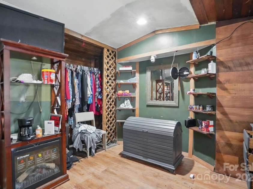10420 Silver Mine Road, Indian Land, SC 29707.  MLS# CAR4251908, YatesRealty ID 1796. Primary Bedroom Bathroom was converted into a closet interior view to reference condition