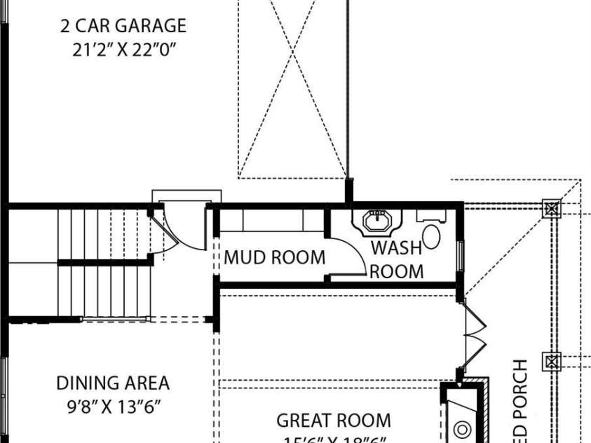 9 Walker Cove Road, Black Mountain, NC 28711.  MLS# CAR4319189, YatesRealty ID 17969. FIRST FLOOR